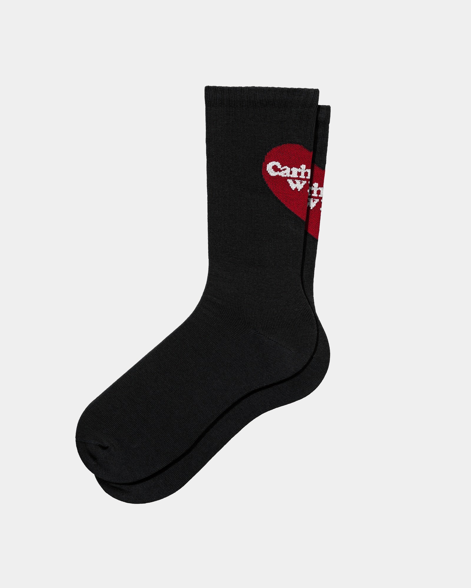 Heart Socks Black