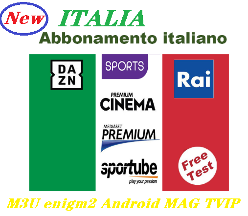 12months Italian Germany France UK USA Canada Europe IPTV