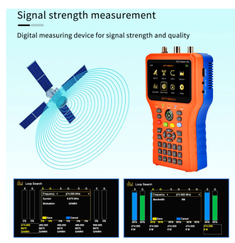 GTmedia V8 Finder Pro DVB-S2 DVB-T2 DVB-C AHD H.265 Satellite Meter Satellite Finder better than satlink ST-5150 ws-6933 vf-6800