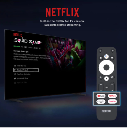 Mecool KM2/KM2 PLUS Global Version 2022 NEW TV Box Android 11 Google Play DDR4 2GB 16GB Dolby BT5 Amlogic S905X4 Netflix 4K