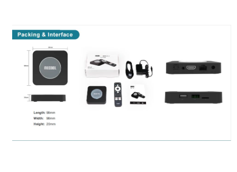 Mecool KM2/KM2 PLUS Global Version 2022 NEW TV Box Android 11 Google Play DDR4 2GB 16GB Dolby BT5 Amlogic S905X4 Netflix 4K