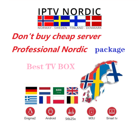 1 month Scandinavian Nordic Europe Sweden Norway Finland Denmark Free Test Swedish IPTV