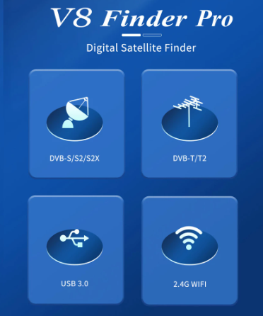 GTmedia V8 Finder Pro DVB-S2 DVB-T2 DVB-C AHD H.265 Satellite Meter Satellite Finder better than satlink ST-5150 ws-6933 vf-6800