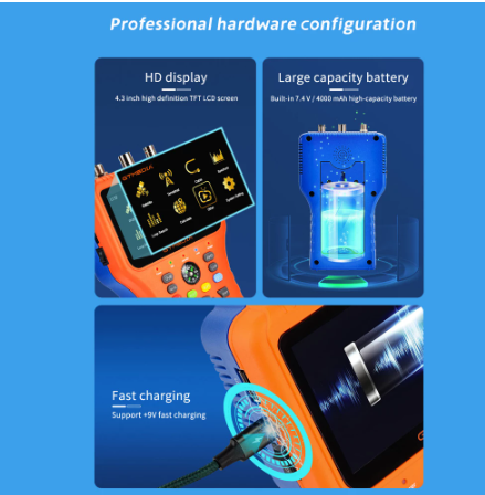 GTmedia V8 Finder Pro DVB-S2 DVB-T2 DVB-C AHD H.265 Satellite Meter Satellite Finder better than satlink ST-5150 ws-6933 vf-6800