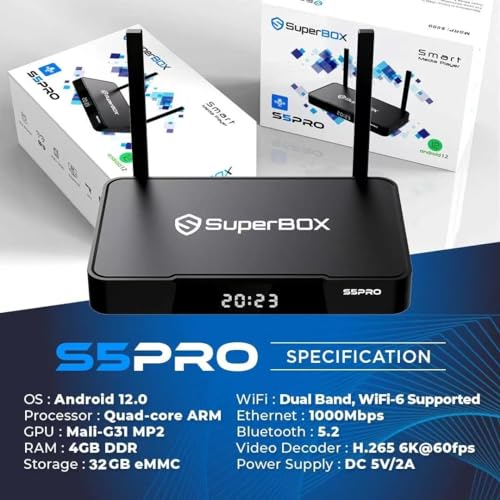 New 2024 S5 PRO Newest S5 Max 64G +64G Gift Installation Guide Mini Keyboard One Year Warranty