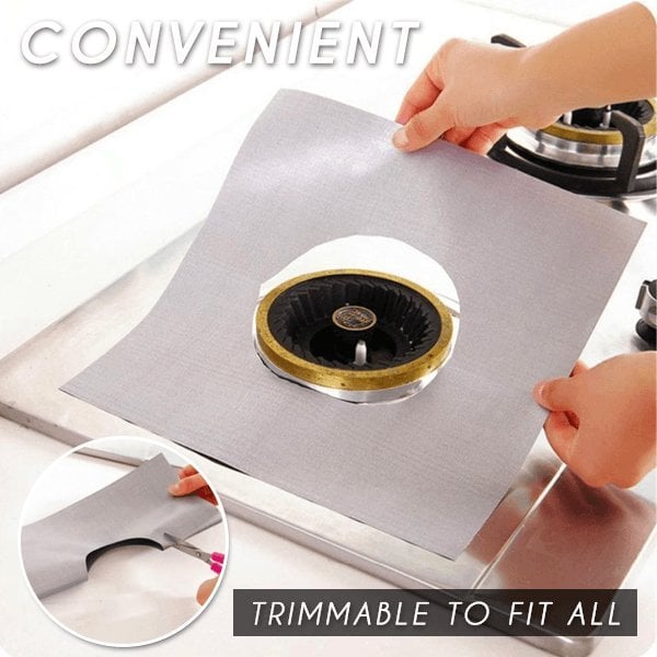 🔥49% OFF🔥Easy-Wipe Stove Protector (4 PCS)
