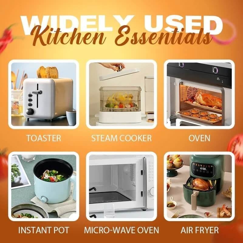 Air Fryer Silicone Baking Tray🔥Buy two large size free small size🔥