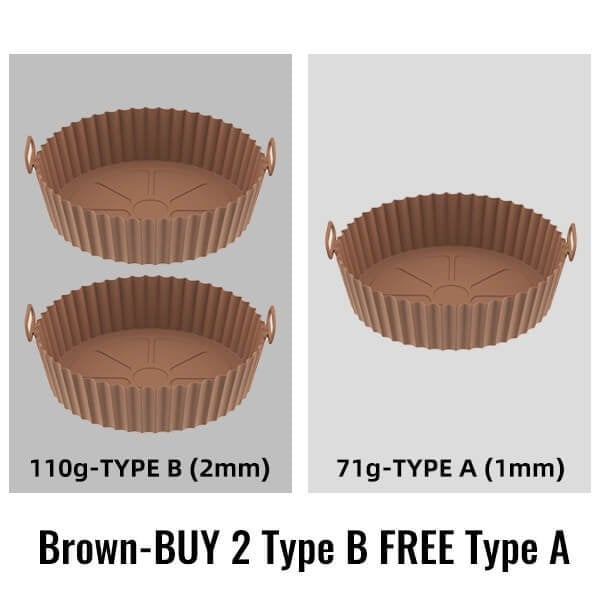 Air Fryer Silicone Baking Tray🔥Buy two large size free small size🔥