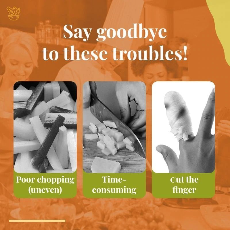 2-in-1 Vegetable Chopper Dicing & Slitting✨BUY 2 FREE SHIPPING