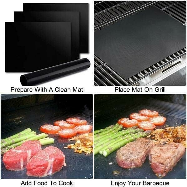 Non-Stick BBQ Grill Mats