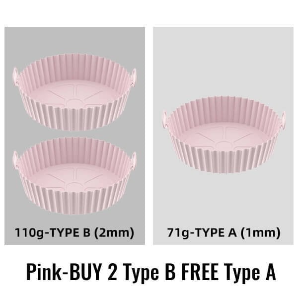 Air Fryer Silicone Baking Tray🔥Buy two large size free small size🔥