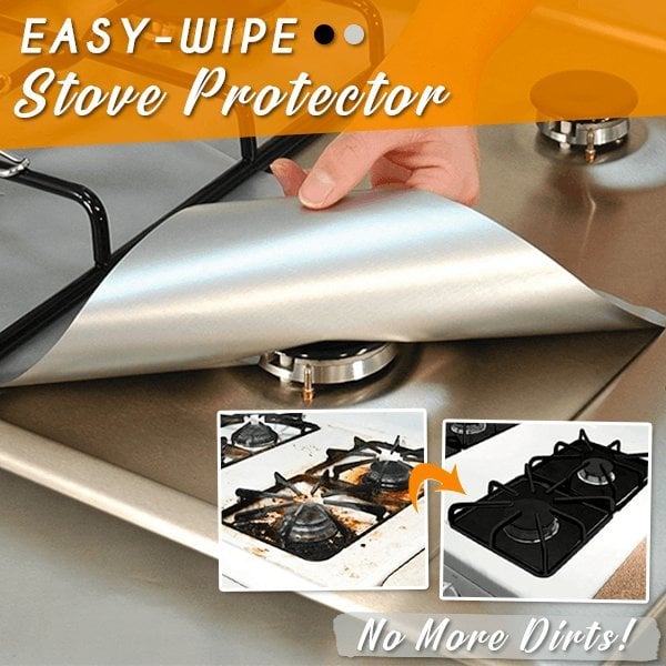 🔥49% OFF🔥Easy-Wipe Stove Protector (4 PCS)