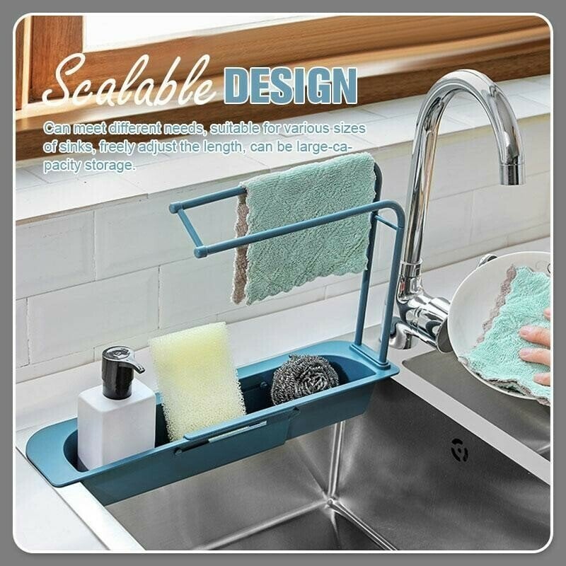Telescopic Sink Storage Rack🔥50%OFF NOW🔥