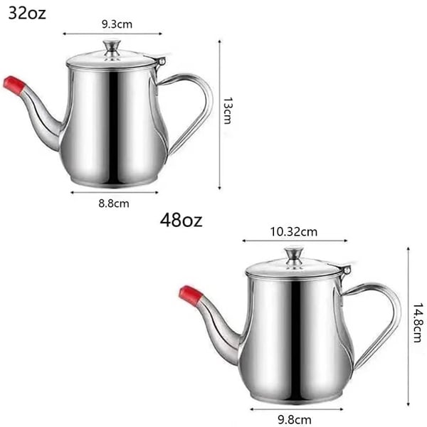 🔥Friday specials🔥Stainless Steel Oil Filter Pot