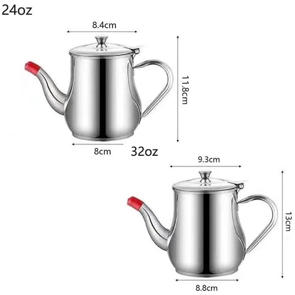 🔥Friday specials🔥Stainless Steel Oil Filter Pot