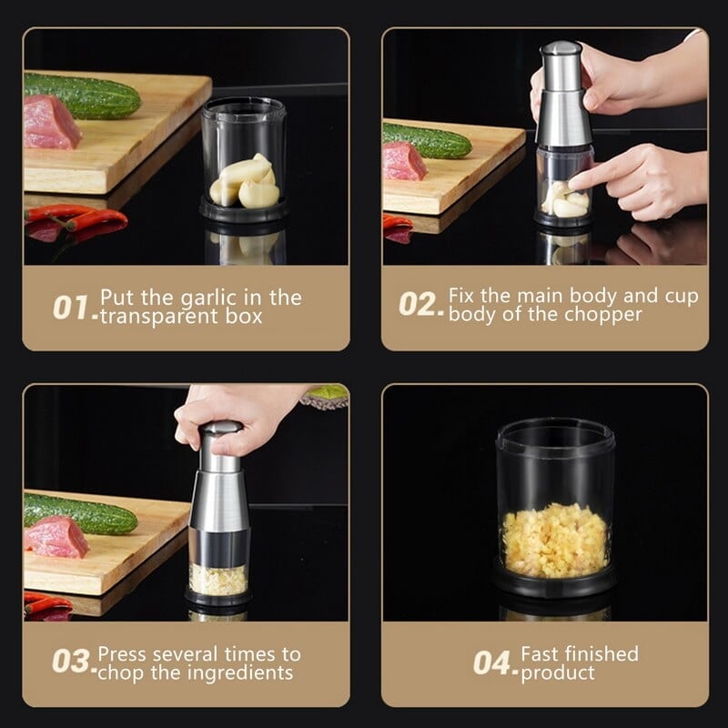 🔥Summer Hot Sale🔥 - Pressed Garlic Chopper