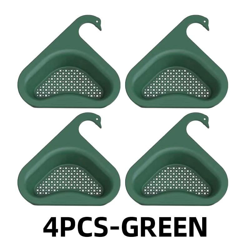 🔥 Kitchen Sink Drain Basket Swan Drain Rack🔥