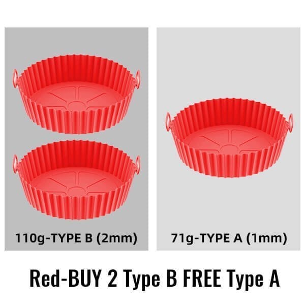 Air Fryer Silicone Baking Tray🔥Buy two large size free small size🔥