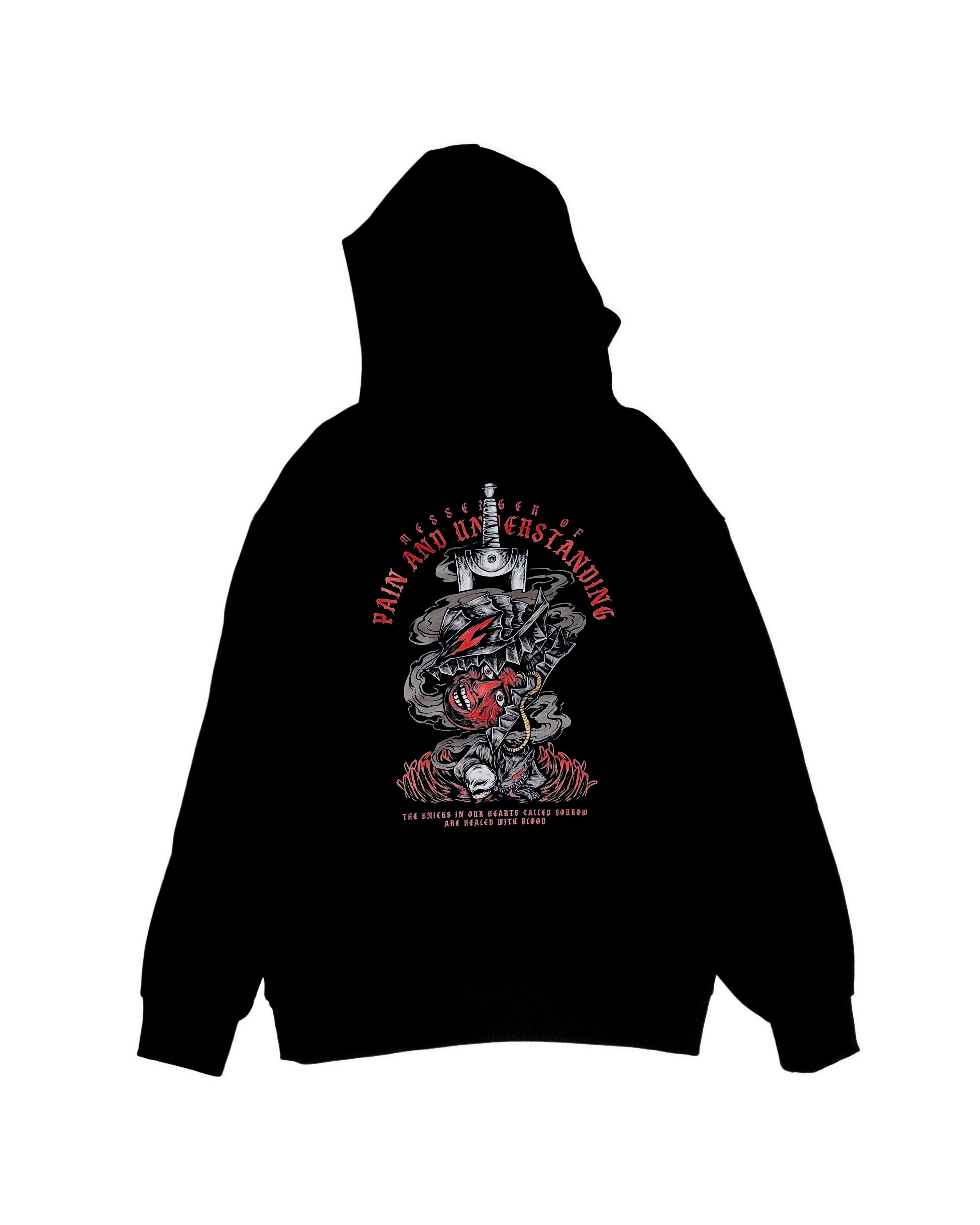 Heavy Messenger of Pain Guts Berserk Oversize Hoodie