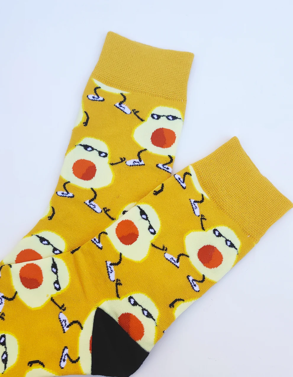 Funny Socks With AVOCADO Print. Unisex.