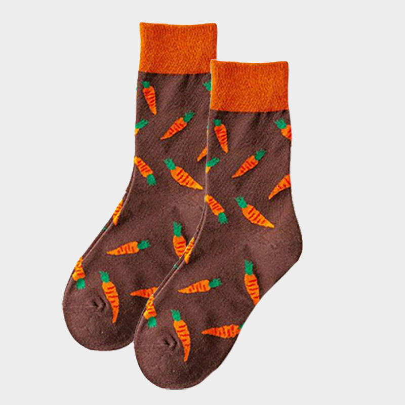 Vegetable Socks Carrots Sold Out