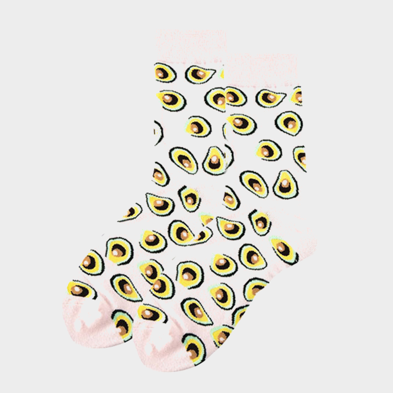 Women's Fruit Art Cotton Socks