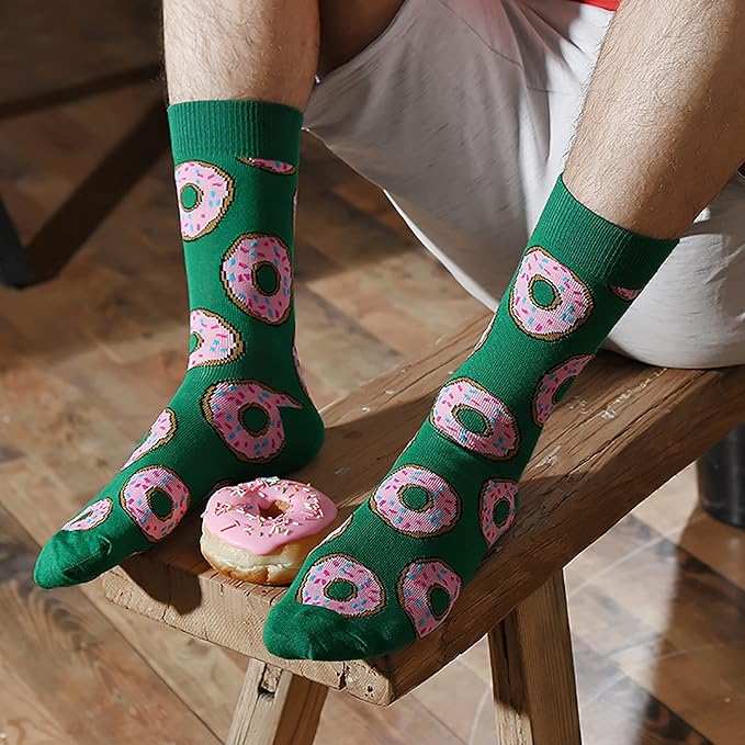 Funny Mens Colorful Dress Socks