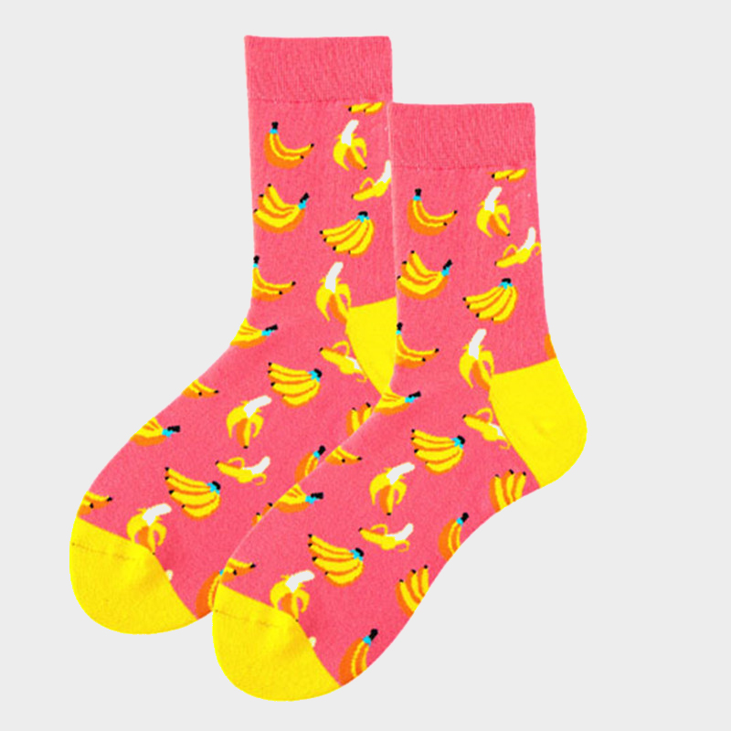Women's Fruit Art Cotton Socks