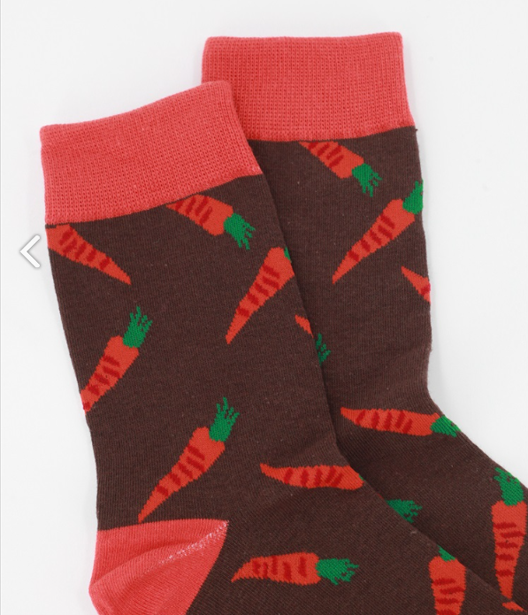 Vegetable Socks Carrots Sold Out