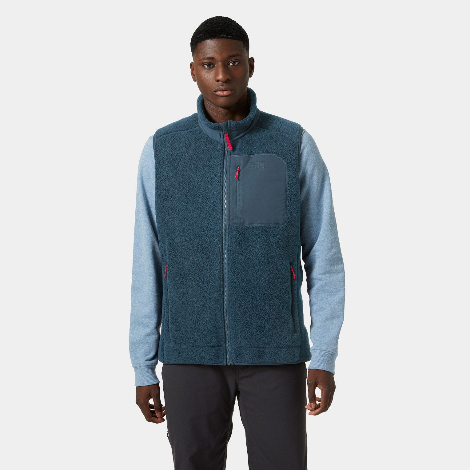 Unisex Panorama Pile Fleece Vest