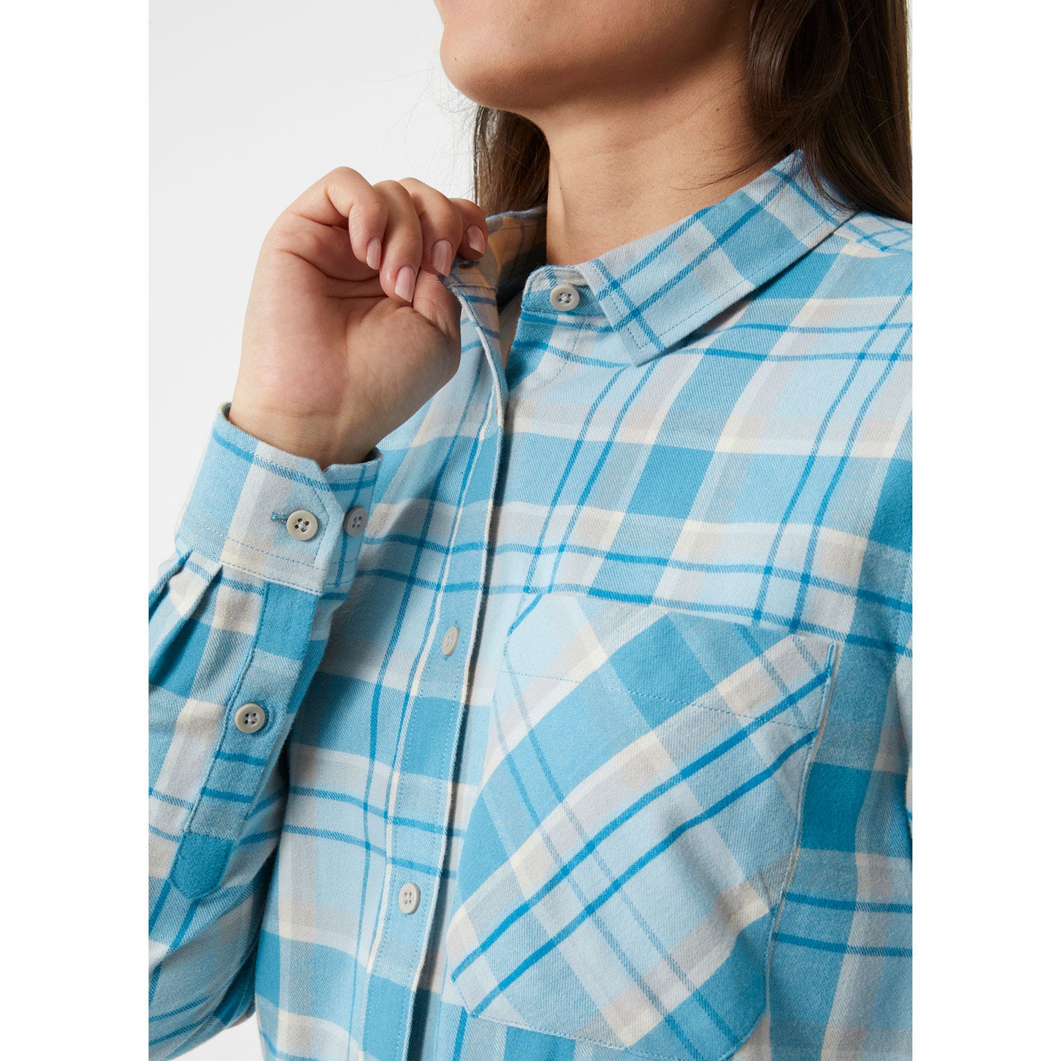 Women's Lokka Organic Flannel Long Sleeve Shirt