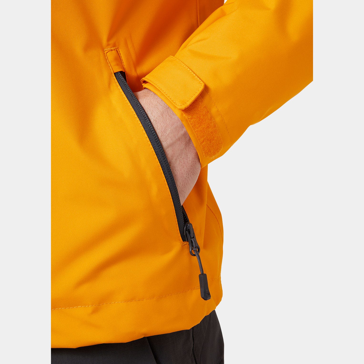 Men's Crew Hooded Midlayer Sailing Jacket