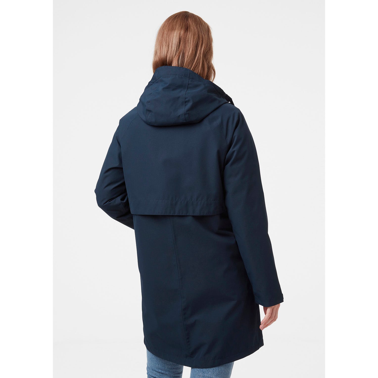 W MONO MATERIAL RAINCOAT