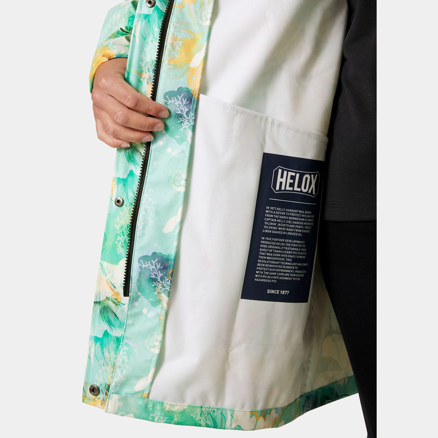 Women's Moss Raincoat