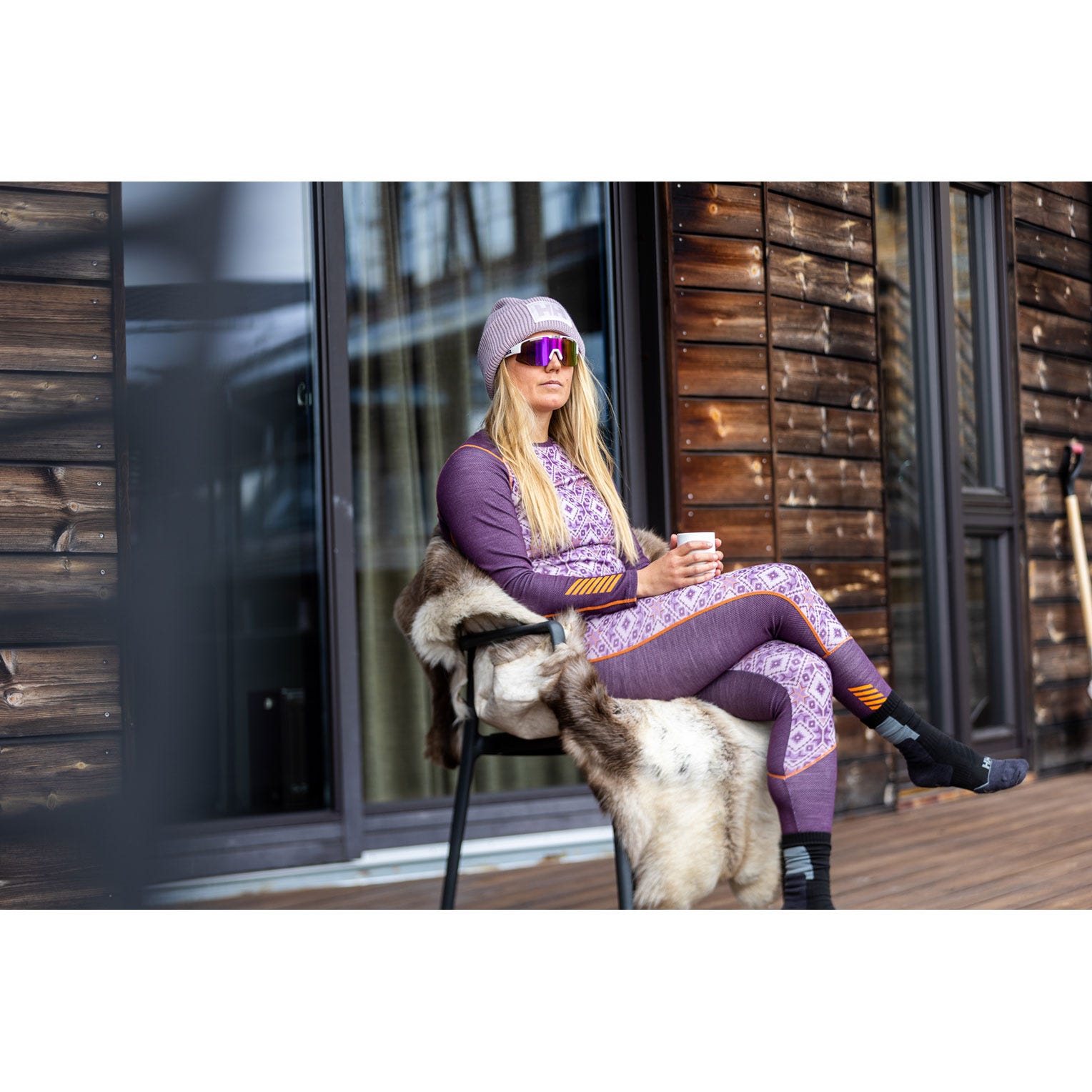 Women's LIFA® Merino Midweight 2-in-1 Graphic Half-zip Base Layer