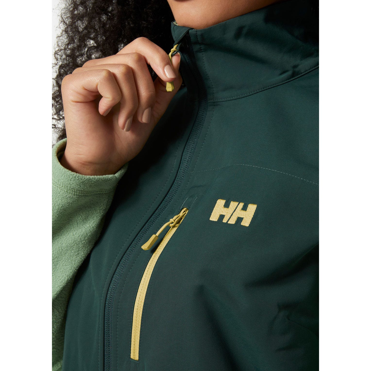 Women M Daybreaker Block Fleece Jacket