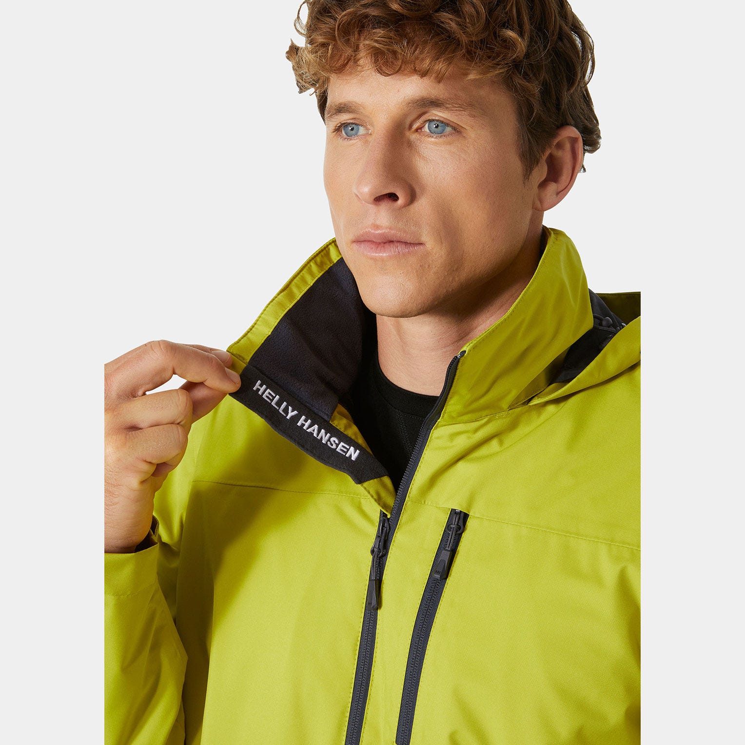 Men's Crew Hooded Midlayer Sailing Jacket
