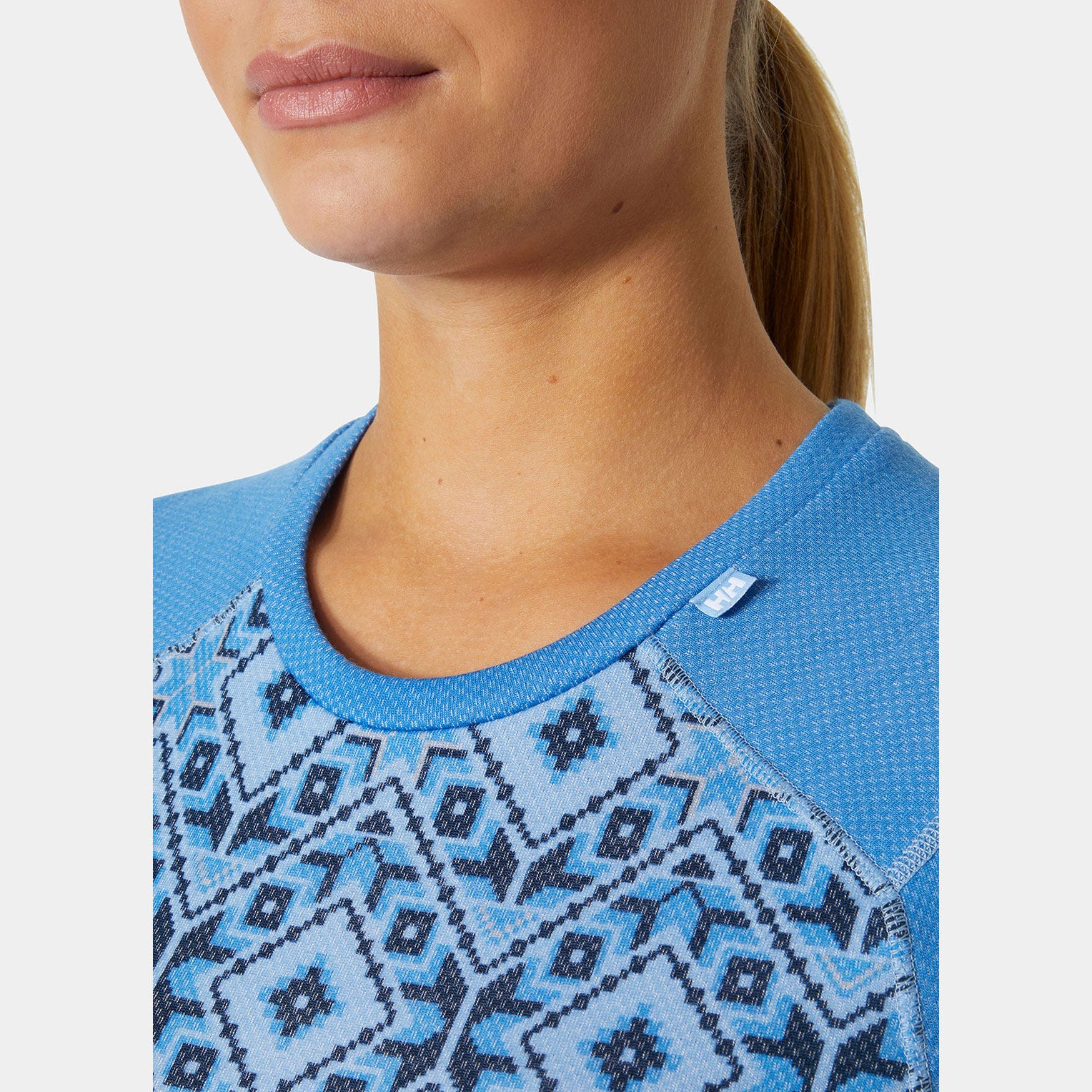 Women's LIFA® Merino Midweight Graphic Long-Sleeve Crew Base Layer