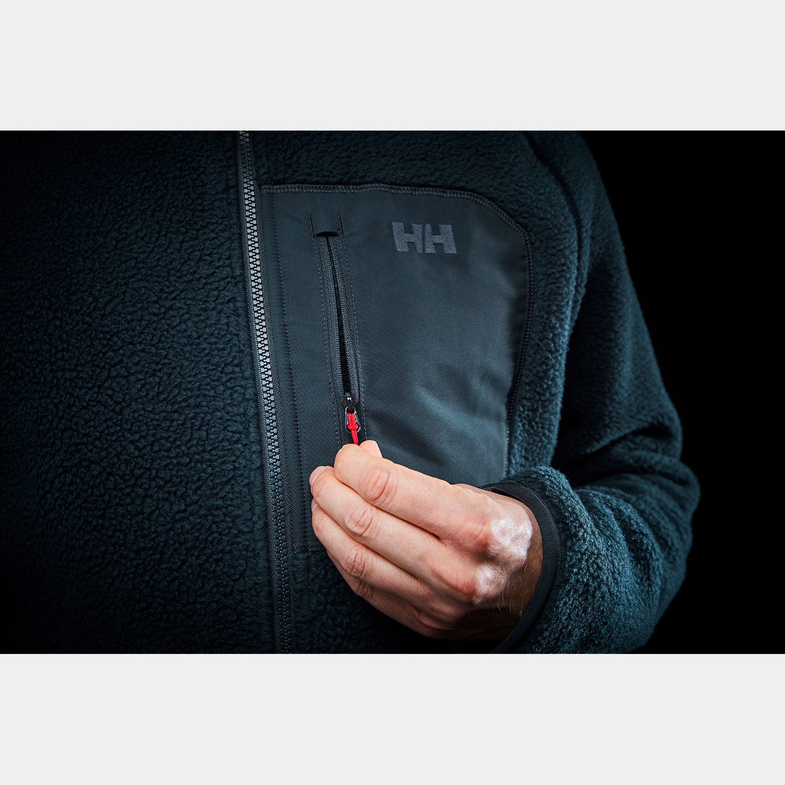 Men's Panorama Pile Fleece Block Jacket