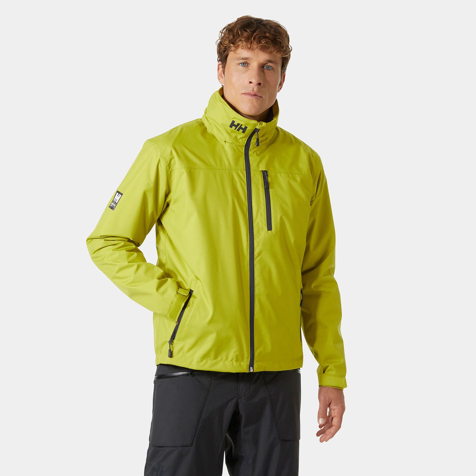 Men's Crew Hooded Midlayer Sailing Jacket