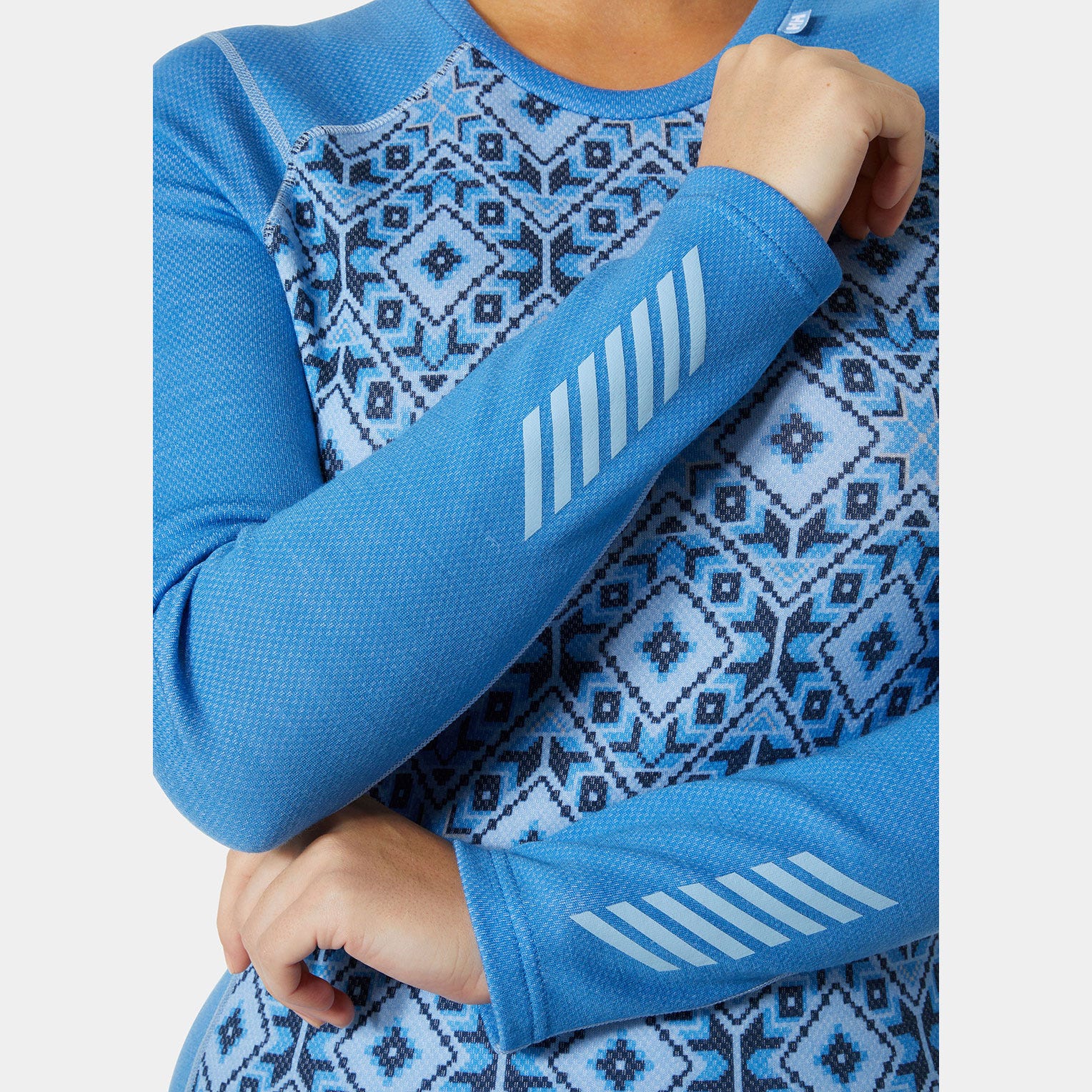 Women's LIFA® Merino Midweight Graphic Long-Sleeve Crew Base Layer