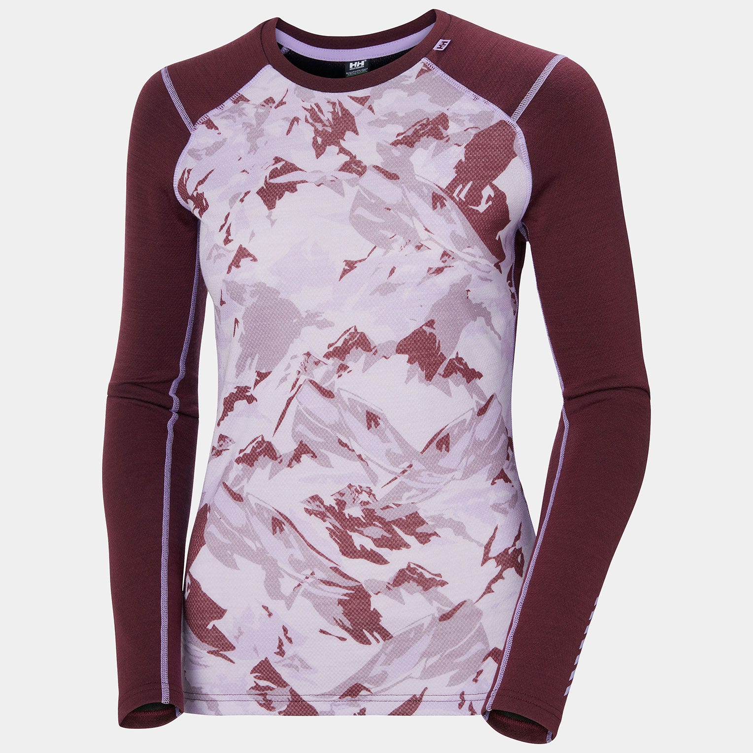 Women's LIFA® Merino Midweight Graphic Long-Sleeve Crew Base Layer