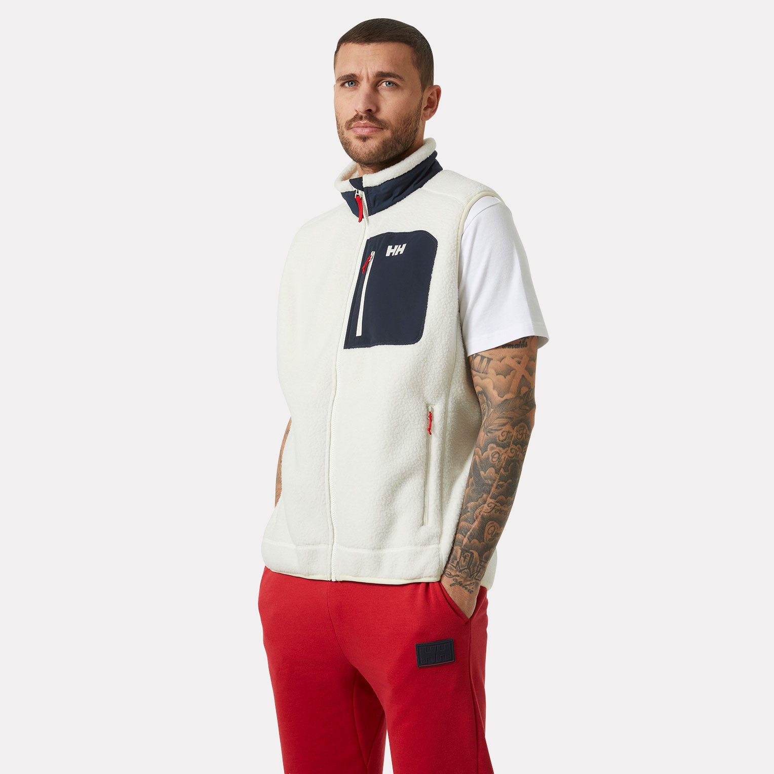 Unisex Panorama Pile Fleece Vest