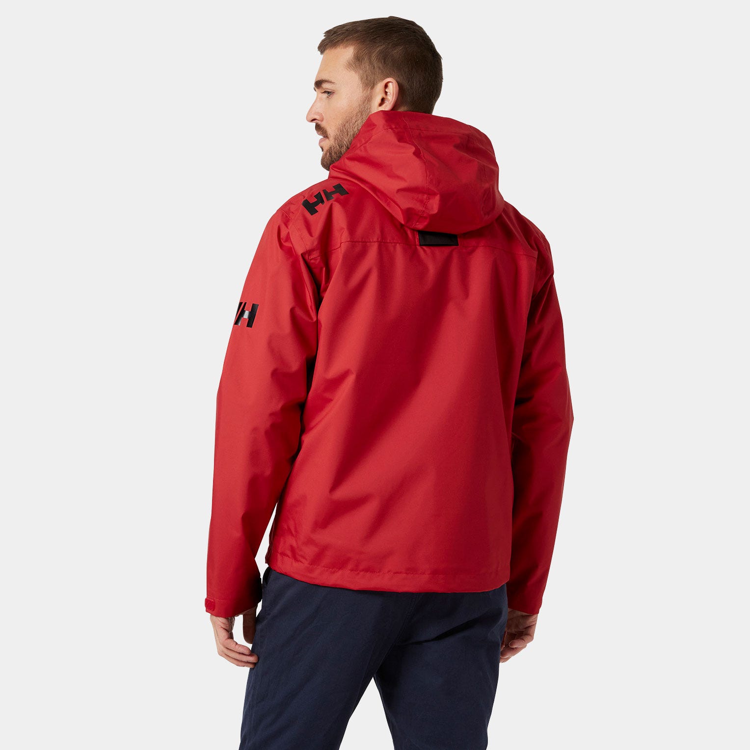 Men's Crew Hooded Midlayer Sailing Jacket