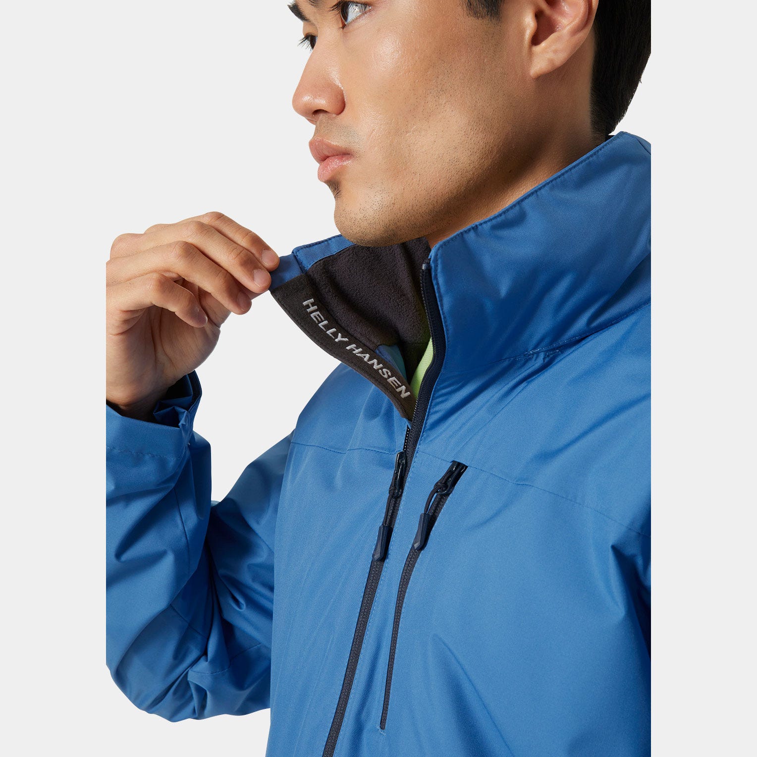 Men's Crew Hooded Midlayer Sailing Jacket