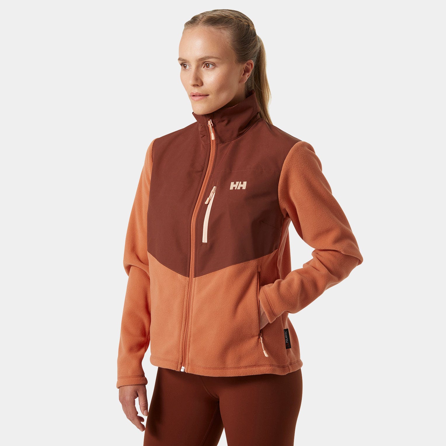 Women M Daybreaker Block Fleece Jacket