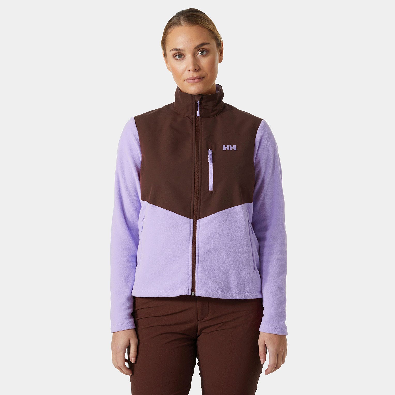 Women M Daybreaker Block Fleece Jacket