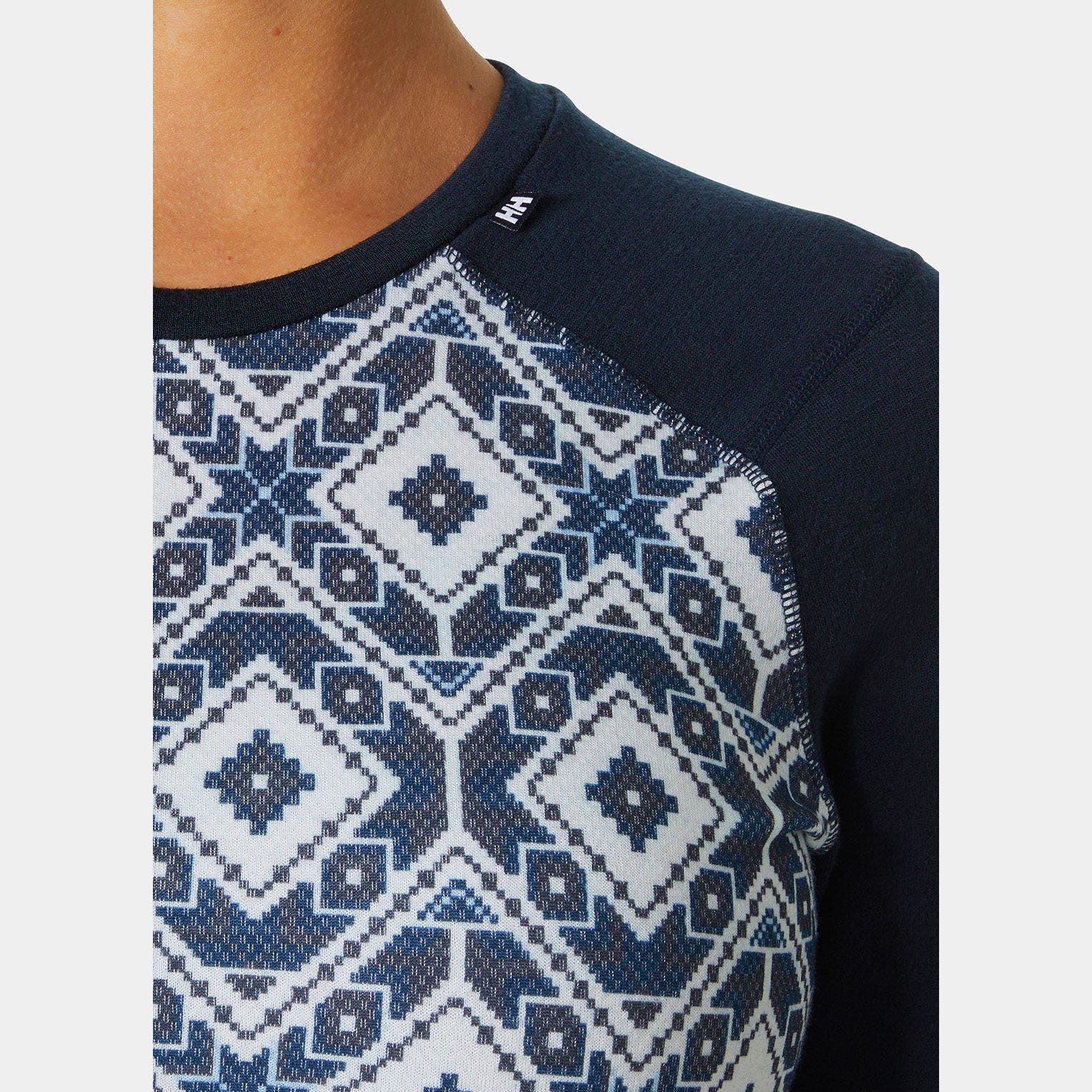 Women's LIFA® Merino Midweight Graphic Long-Sleeve Crew Base Layer