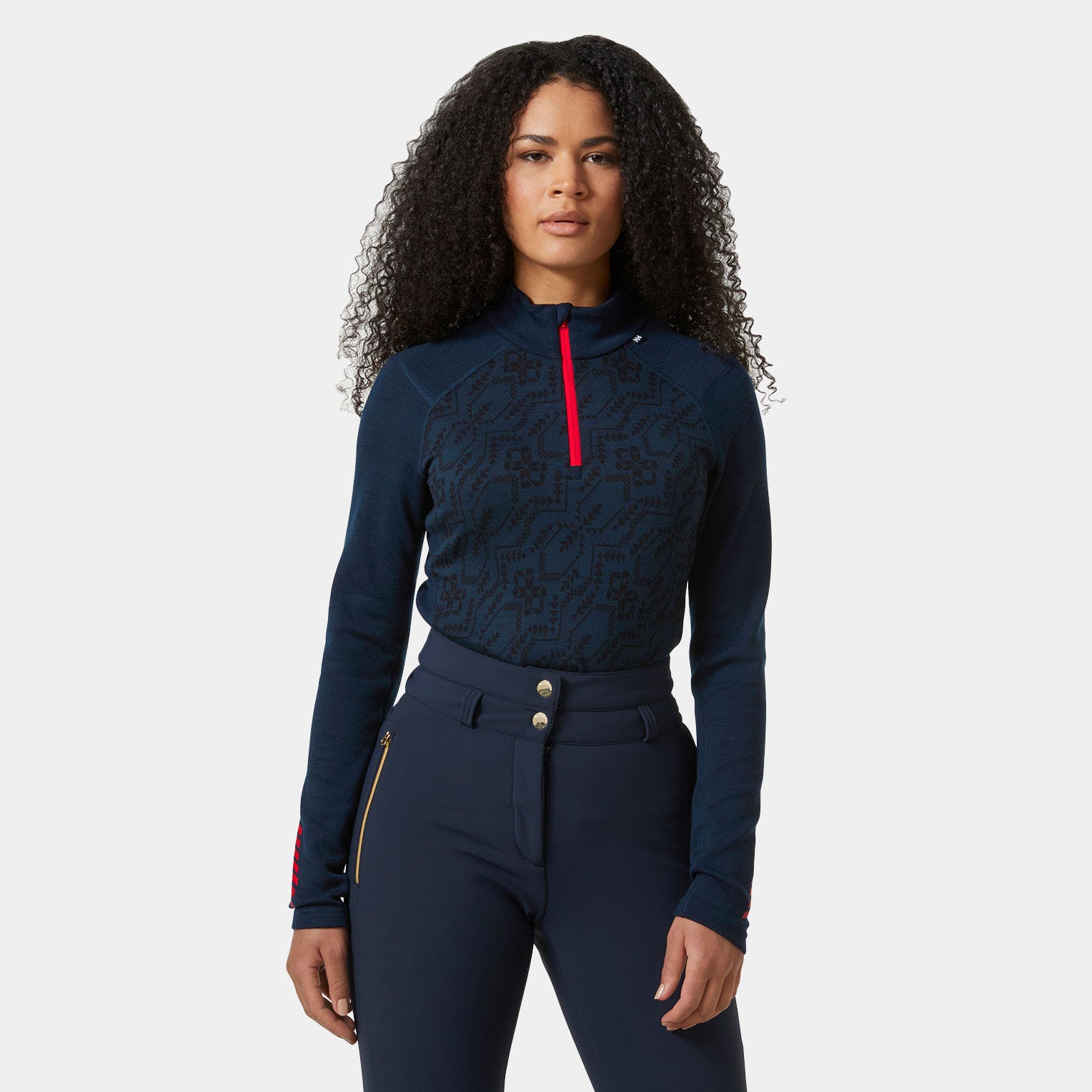 Women's LIFA® Merino Midweight 2-in-1 Graphic Half-zip Base Layer