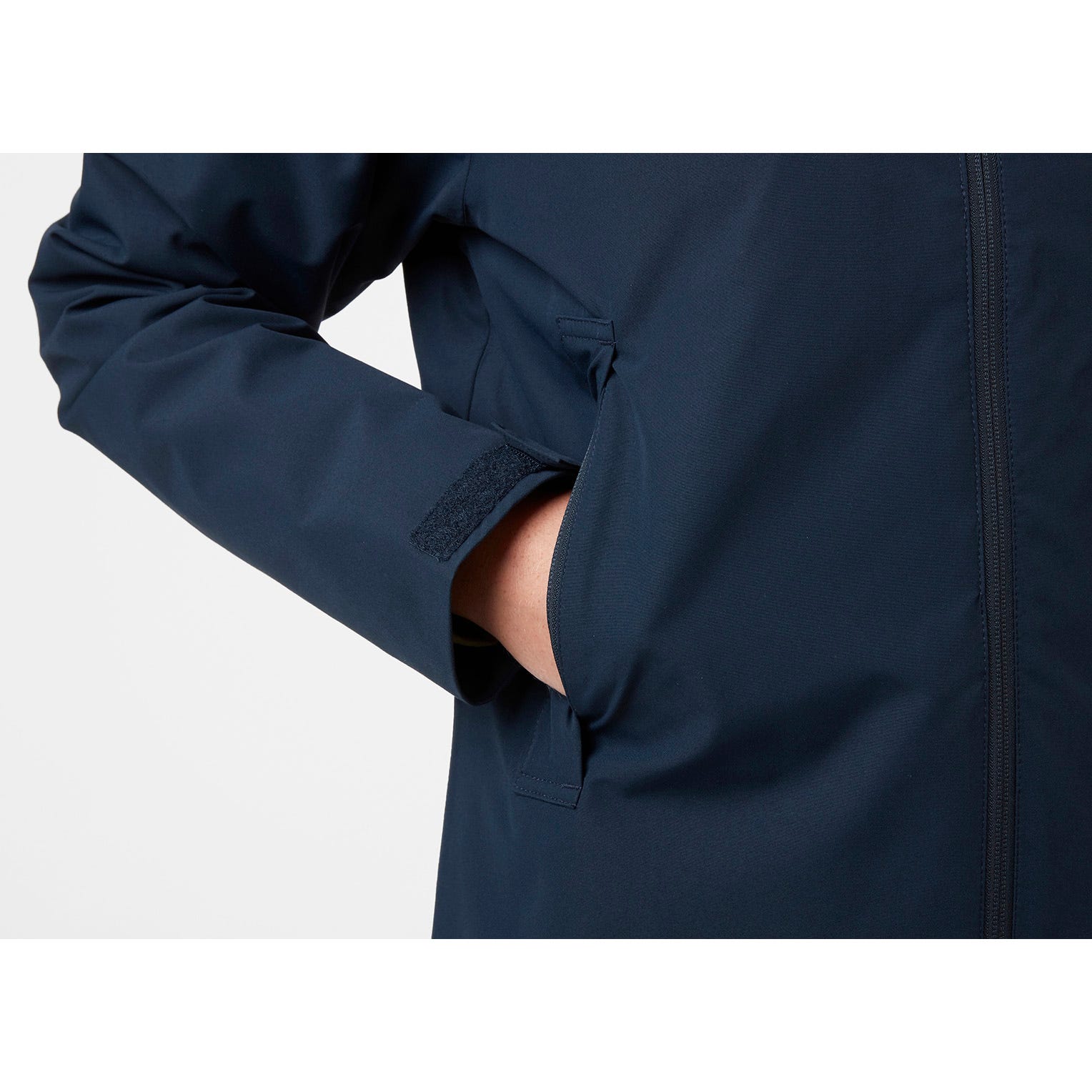 W MONO MATERIAL RAINCOAT